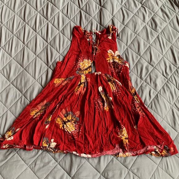 Free People Red tunic - Picture 2 of 4